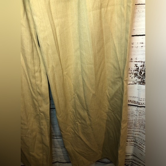 Pinstripe Wide-leg Trousers - Picture 4 of 16